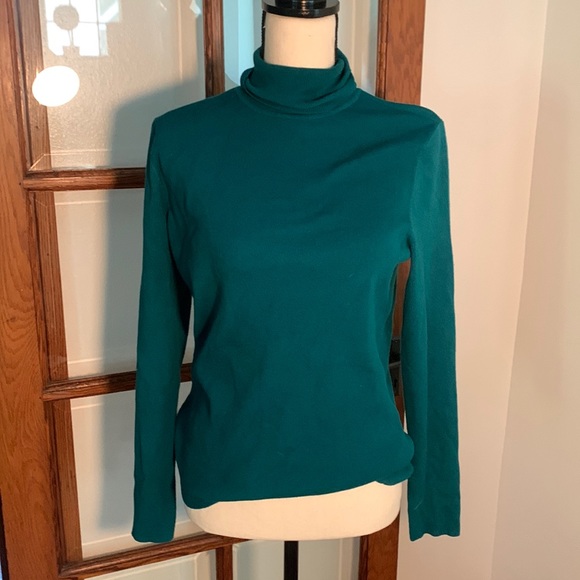 Chico's Sweaters - CLOSET CLEAN OUT Chicos Green/Blue Turtle Neck